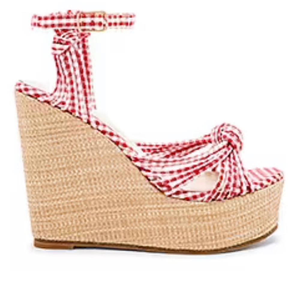 Raye Gina Wedge in Red Size 9/ excellent
